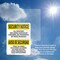 Signmission All Weapons Prohibited Bilingual OSHA Security Notice Sign, Vinyl Decal, 10in W x 14in L, 2PK OS-2PACK-SN-D-1014-L-11507 - alternate 4